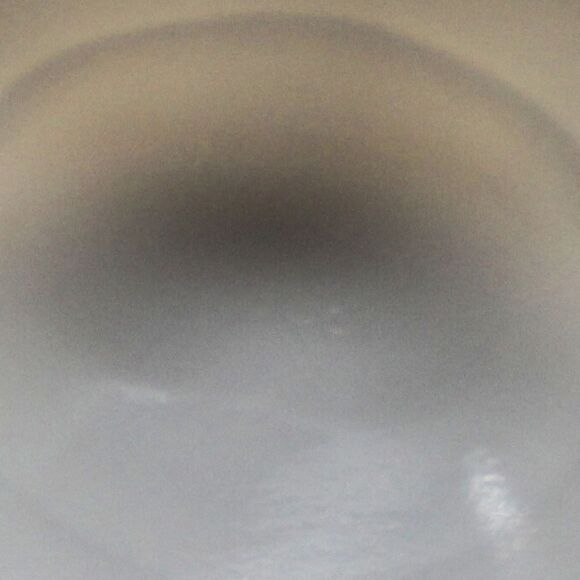 Vintage Kemple Pedestal Milk Glass Centerpiece Fruit Bowl Planter Toltec Pattern - Picture 7 of 8